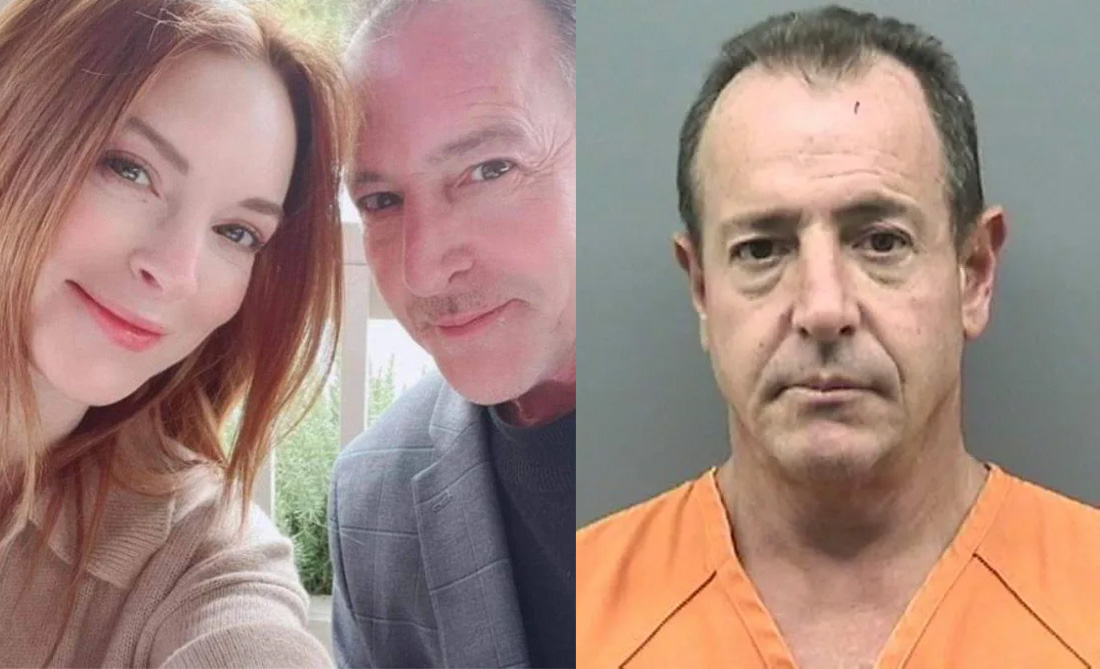 린제이 로한 아버지, 지속적인 가정폭력 혐의로 체포