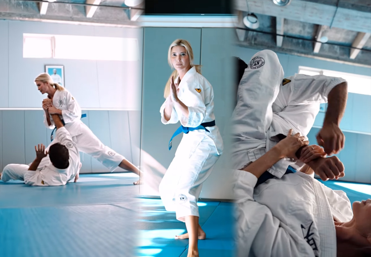 트럼프 딸 ‘이방카’, 놀라운 주짓수 실력 선봬!