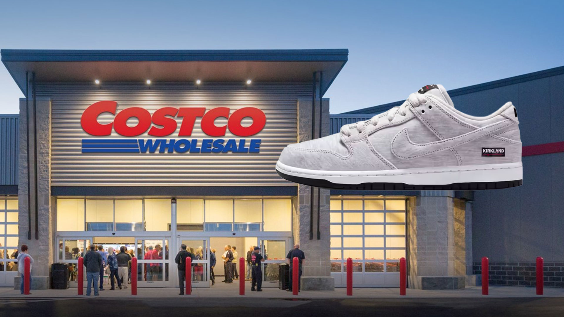 코스트코·나이키 깜짝 협업 스니커즈 공개…리셀 가격 200% 급등