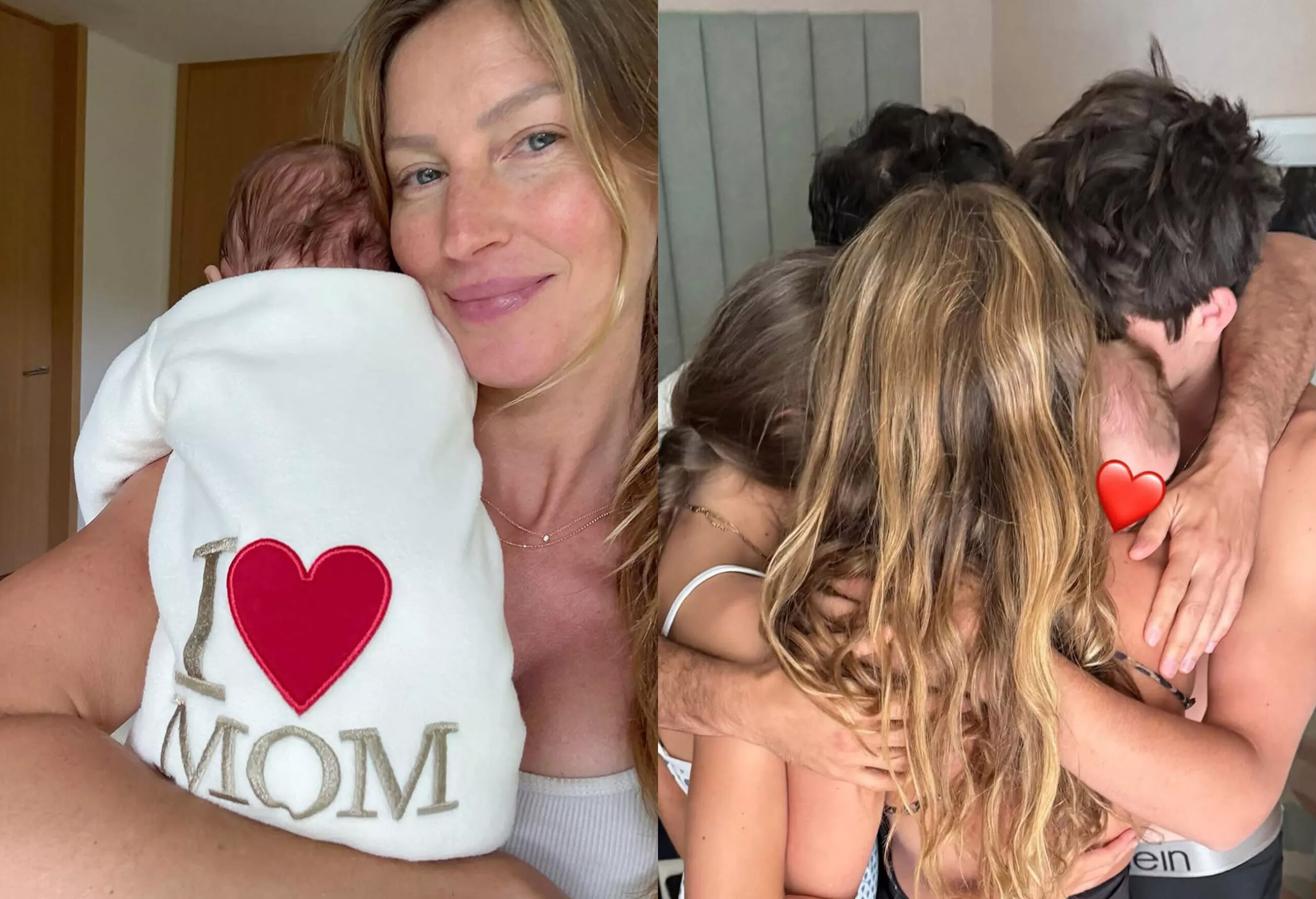 톱모델 지젤 번천, 어머니의 날 맞아 셋째 아들 첫 공개