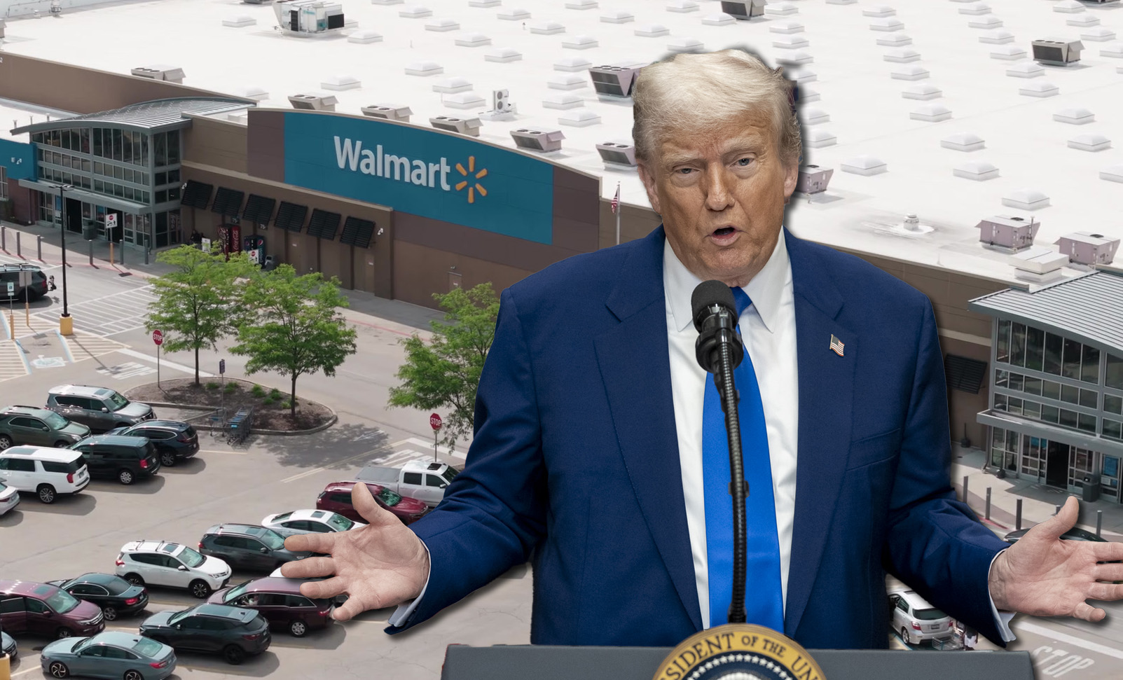 트럼프 대통령, “월마트 가격 올리지 마” 경고